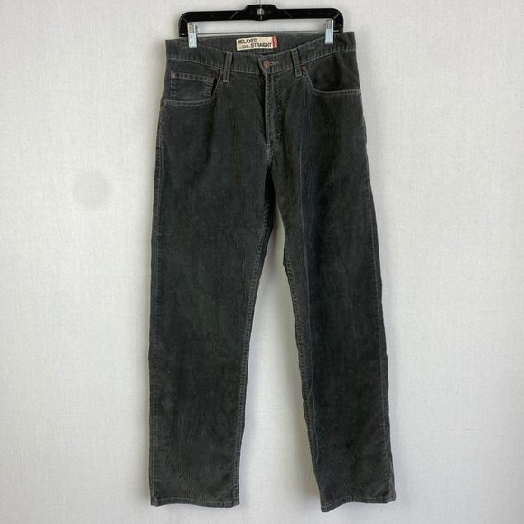Levi's Other - LEVI'S 559 Corduroy Gray Pant